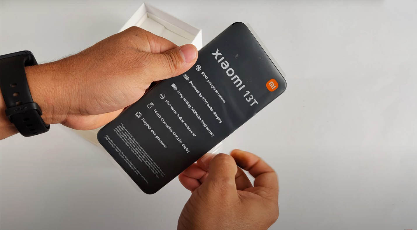 Xiaomi 13T до официального анонса показали на фото и видео